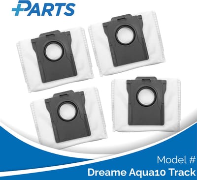 Dreame Aqua10 Track Stofzakken (4 Stuks, Plus.Parts® alternatief voor RDB8)