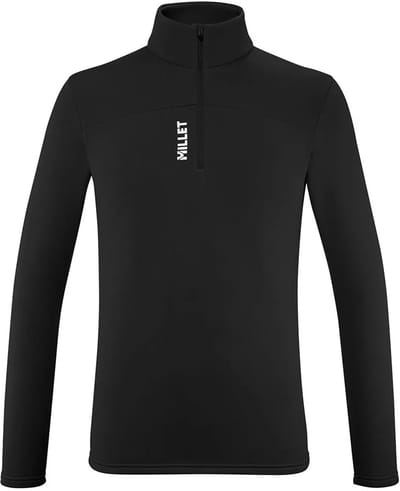Millet Seneca Fleece Met Halve Rits Zwart L Man