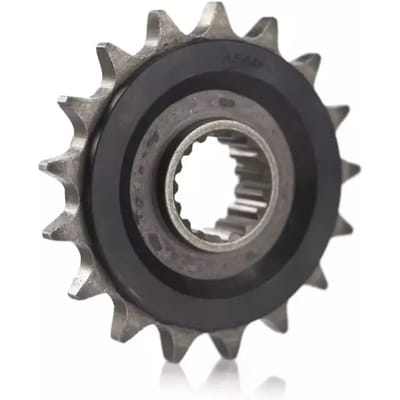 Motortandwiel met voorste rubberen geluiddemper Afam 520 17 dents