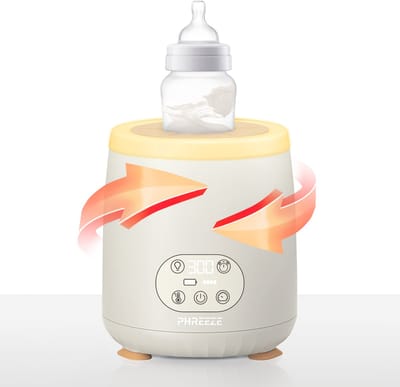 Baby Melk Machine met Warmhoudfunctie & Nachtlampje - USB Oplaadbaar - Flesvoeding Apparaat