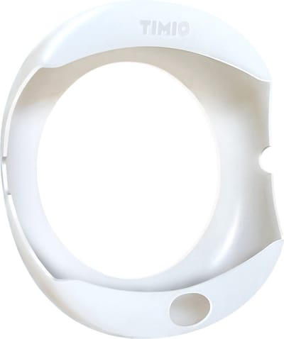 TIMIO Siliconen Hoesje - Beschermhoes voor de TIMIO Player - Doorschijnend Melkachtig Wit Silicone Case