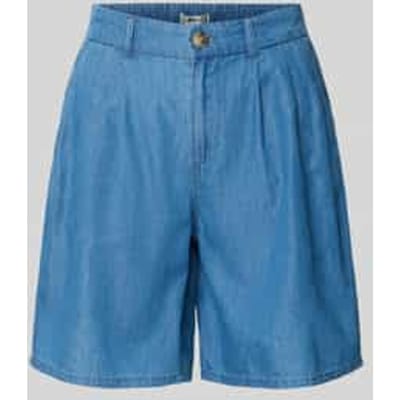 relaxed fit korte jeans van mix van katoen en lyocell model 'BEA'