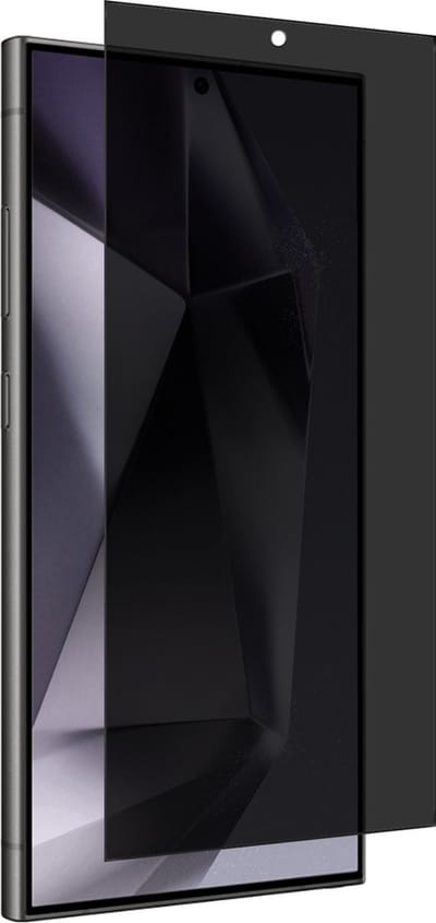 Screenprotector - Geschikt voor Samsung Galaxy S24 Ultra - Privacy Filter - Beschermglas - Gehard Glas - Tempered Glass - Screen Protector
