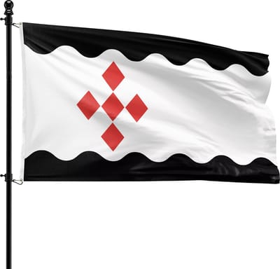 VlagDirect - Peel en Maas vlag - Gemeente Peel en Maas vlag - 90 x 150 cm.