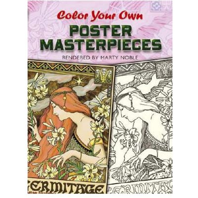 Color Your Own Poster Masterpieces - Marty Noble