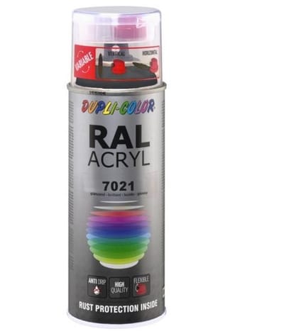 Dupli Color Ral 7021 Zwartgrijs Spuitbus verf / Spray paint 400ml
