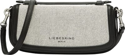 LIEBESKIND BERLIN Schoudertas Handtas Sadie Canvas Crossbody Pale Moon Crème