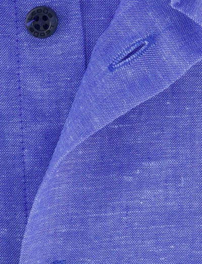 Ledub business overhemd blauw