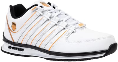 K-Swiss Rinzler heren sneaker sportschoen 01235-185-M White/Orange