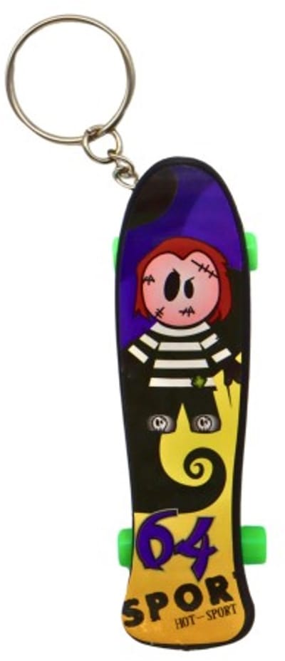 Sleutelhanger Vingerskateboard – Design 5 – Mini Fingerboard Speelgoed – Compact Skateboardje voor Tricks en Stuntliefhebbers