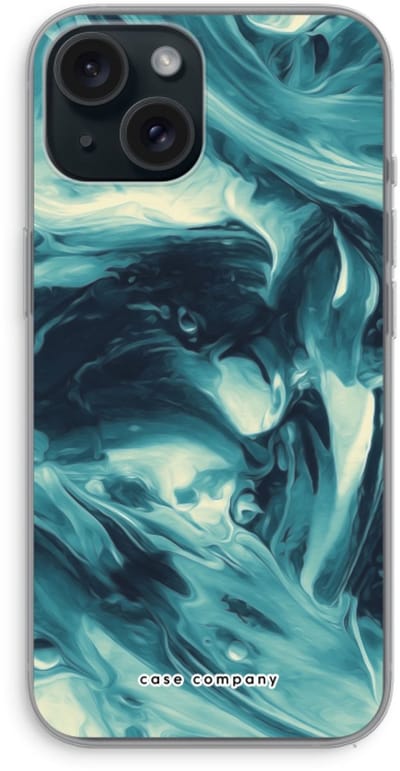 Case Company® - Hoesje geschikt voor iPhone 15 hoesje - Dreaming About Whales - Soft Cover Telefoonhoesje - Bescherming aan alle Kanten en Schermrand