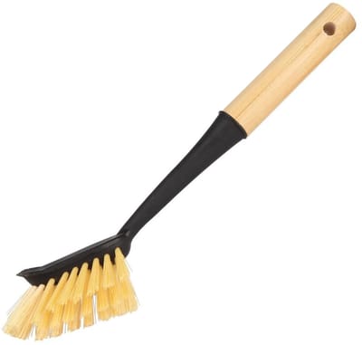 Talen Tools Afwasborstel van bamboe en GRS kunststof, stevige hulp voor een bewuste keuken