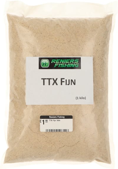 Reniers Fishing TTX Fijn – Fijne Maïskiemkoek met Sterke Geur voor Voorn, karper en Brasem – 1 kg / 3 kg - Size : 1 Kilo
