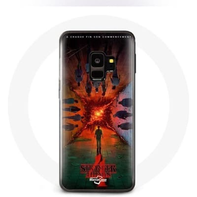 Hoesje voor Samsung Galaxy S9 Stranger Things Seizoen 4 Poster Crews of the New Theory