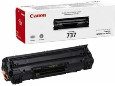 Canon 737 toner cartridge zwart (origineel)