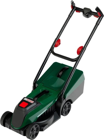 Klein Toys Bosch tuin grasmaaier - speelgoed - incl. licht- en geluidseffecten - groen/rood