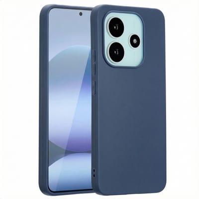 imoshion Hoesje - Geschikt voor Xiaomi Redmi Note 14 (4G) - Color Backcover - Donkerblauw