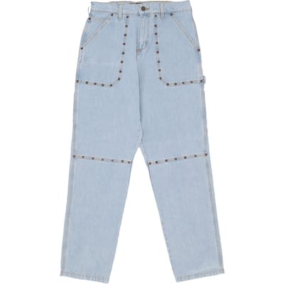 Jeans Man Rivets vermoeidheid Denim licht blauw
