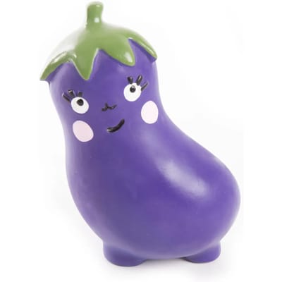 Honden speelgoed aubergine van latex Martin Sellier