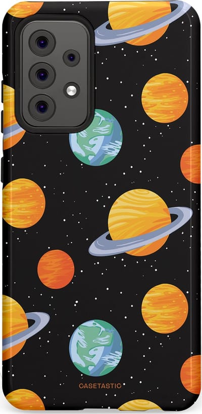 Casetastic Hoesje Geschikt voor Samsung A52 (4G/5G/s) - Stijlvolle Beschermende Duo-layer Case - Universum reis