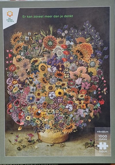 Puzzel Zonnebloem.