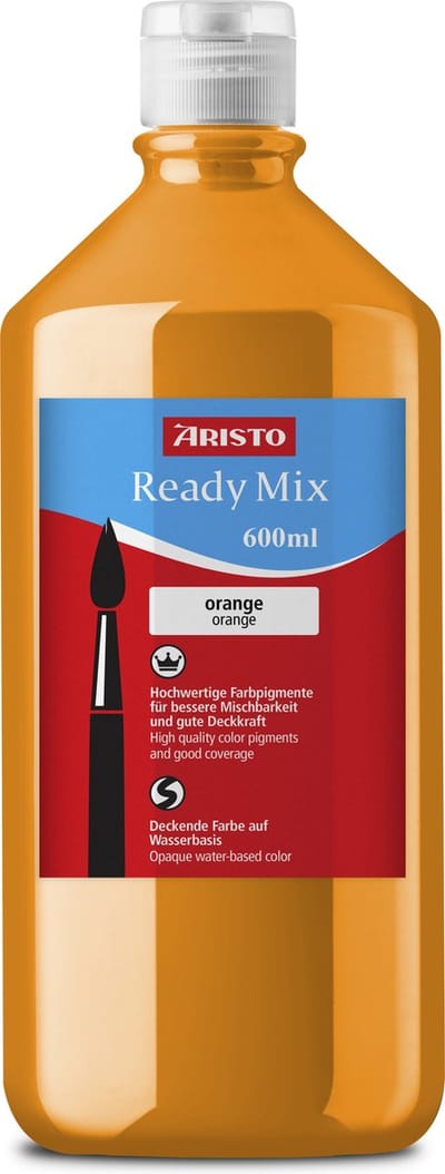 Aristo verf - Ready Mix - 500ml - oranje - AR-31120