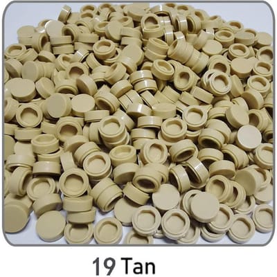 1000 Stuks Bouwstenen Platte Tegel 1x1 Ronde Baksteen 1*1 DOE-HET-ZELF Technisch Component Gericht op Leren ideaal voor 1000 pieces