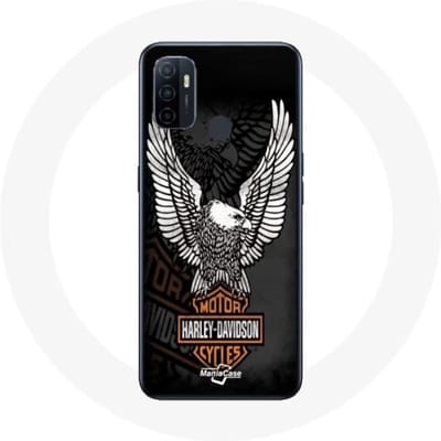 Oppo A53 hoesje Harley Davidson motorfietsen