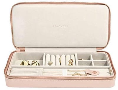 Reis Sieradendoos Blush Pink – Compact en Stijlvol voor Juwelen