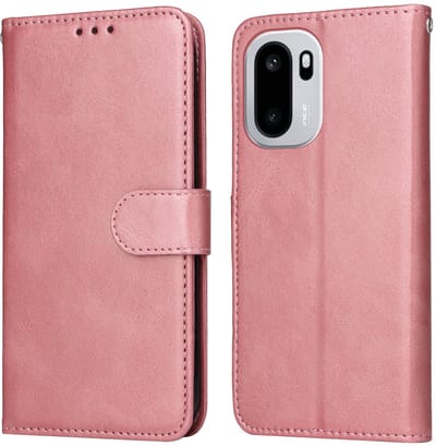 Coverup Hoesje - Geschikt voor OnePlus 15R Hoesje - Coverup Book Case - Rose Gold
