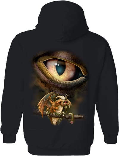 Draak Oog Dragon Eye The Coloured House Hoodie S