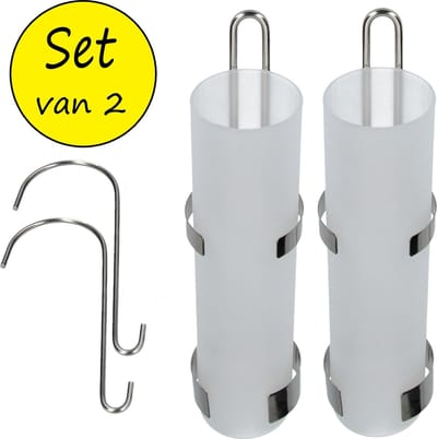 Waterverdamper voor aan de radiator Rond 2 Stuks – 20cm | Waterverdamper | Luchtbevochtiger | Luchtvochtigheid Verhogen