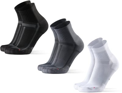 DANISH ENDURANCE Hardloopsokken voor Lange Afstanden - Blarenbescherming - Unisex - 3 paar - 43-47
