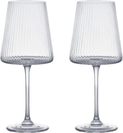 Set van 2 Luxe Empire-Wijnglazen - Cadeautip