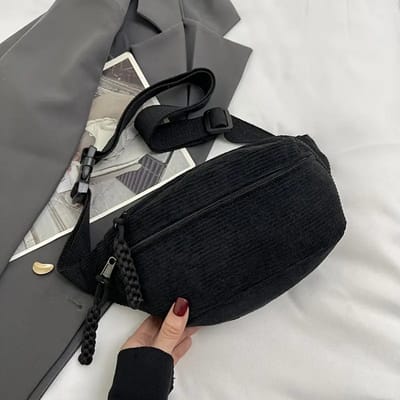 Livano Heuptas - Heuptasje - Heuptasjes - Money Belt - Dames - Heren - Festival - Wandelen - Fanny Pack - Zwart