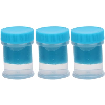 Lot de 3 pinces nettoyantes pour extensions de cils (40 ml) blue
