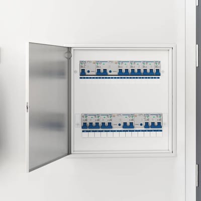 vidaXL - Access - Panel - Wit - 63 - x - 63 - x - 3 - cm - Staal