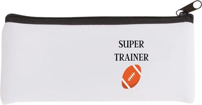 Akyol - super trainer Etui - Sport - coach - rugby bal - trainer - geschenk - verjaardag - love gift - 20 bij 9 cm