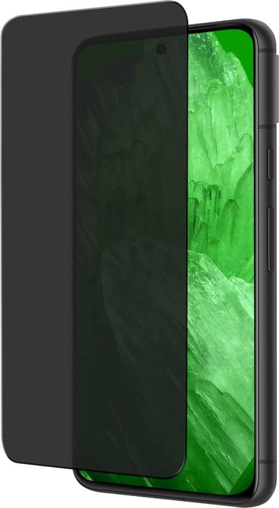 Screenprotector Geschikt voor Google Pixel 8a - Privacy Filter - Beschermglas - Gehard Glas - Tempered Glass - Screen Protector