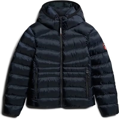 Superdry - Gewatteerde Fuji-jas met capuchon - Dames - Gewatteerde jassen