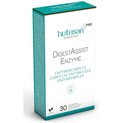 Nutrisan Digestassist Enzyme Enzymencomplex 30 Zuigtabletten
