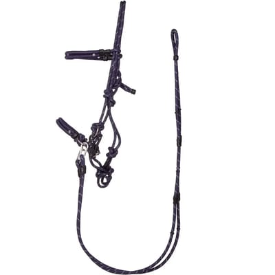 Qhp Touwhalsterset Qhp Multi Donkerblauw