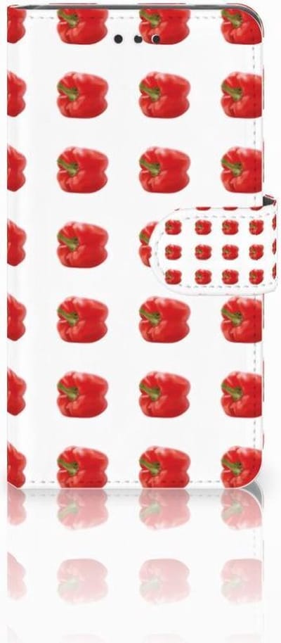 Nokia 7 Book Cover Paprika Red