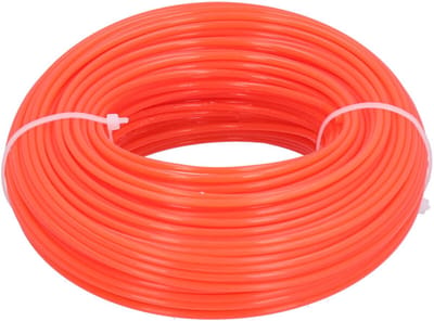 50 geschikt voorer lange, ronde nylon grasmaaierdraad van 2,4 mm, geschikt geschikt voor benzinegrasmaaiers.