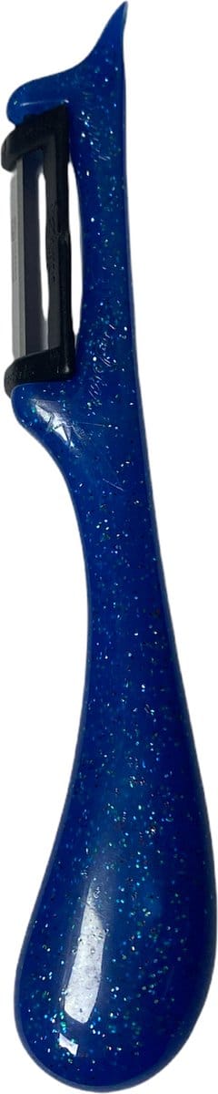 Solingen Dunschiller Blauw Glitter - aardappelschiller