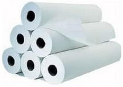 6x Grote Rol Onderzoekstafelpapier 57m - Voorgesneden op 40 cm - 2-laags Cellulose