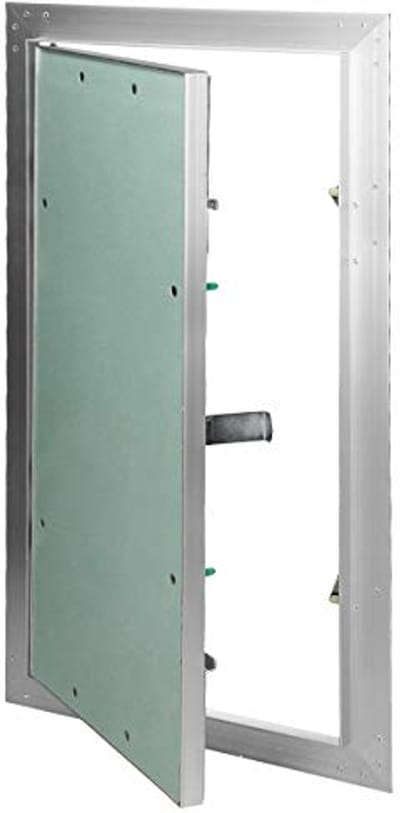 Inspectieklep 300x600mm voor Onderhoud en Reinigen - Gipsplaat met Aluminium Frame, Geschikt voor Vochtige Ruimtes