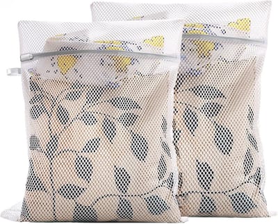 Set van 2 Wasnetten voor Delicate Kleding - 30 x 40 cm Herbruikbare Waszakken