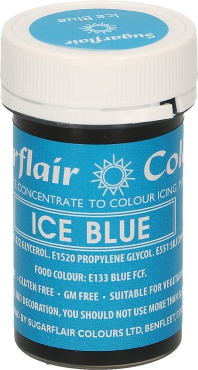 Sugarflair Spectral Concentrated Paste Colours Voedingskleurstof Pasta - Ijsblauw - 25g