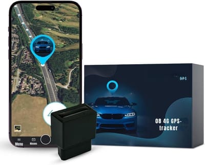 Quvo® GPS Tracker auto - GPS Tracker - GPS Trackers - Zwart - 3cm x 3cm x 5cm